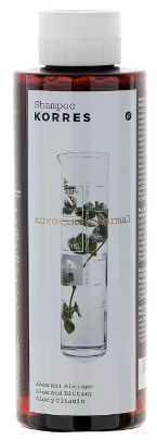 Korres Aloe & Dittany Shampoo šampon pro normální vlasy s aloe a dobromyslí krétskou
