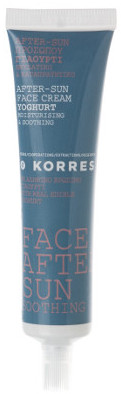 Korres After-Sun Face Cream Yoghurt hydratační krém na obličej po opalování s jogurtem