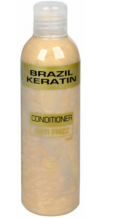 Brazil Keratin Gold Conditioner Anti Frizz Conditioner für Deluxe-Pflege