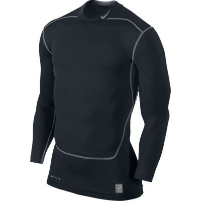 Booth Elektropositief Regelmatigheid T-shirt Nike CORE COMPRESSION LS MOCK 2.0 `15 | pepe7.com