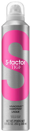 TIGI S-Factor Vivacious Hairspray lak na vlasy pre strednú fixáciu