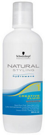 Schwarzkopf Professional Natural Styling Hydrowave Creative Fluid 1 kreatívne fluid pre objem