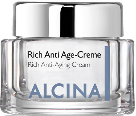Alcina Rich Anti Age-Creme bohatý krém proti starnutiu pleti
