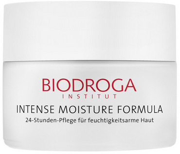 Biodroga Intense Moisture Formula 24h Care 24h Pflege für feuchtigkeitsarme, trockene Haut