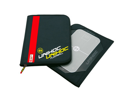 Unihoc Coach Case Crimson Line black Trenérské desky