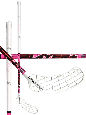 Unihoc PLAYER+ 29 cerise/whit Floorball Schläger