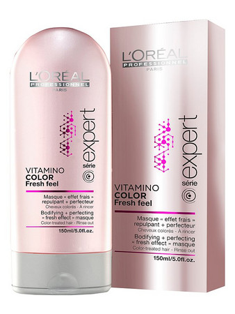 L'Oréal Professionnel Série Expert Vitamino Color A-OX Fresh Feel bezsulfátová maska pre žiarivú farbu vlasov