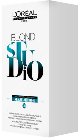 L'Oréal Professionnel Blond Studio 5 Majimèches Step 2 Aufhellung Creme ohne Ammoniak