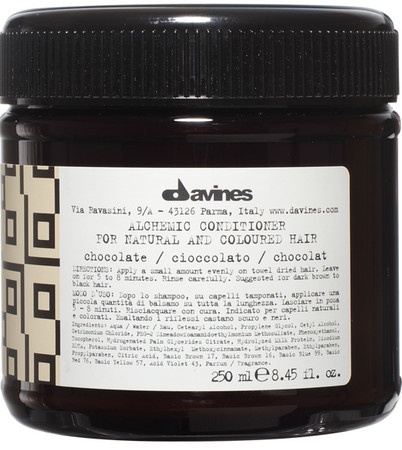 Davines Alchemic Conditioner Chocolate farbiace kondicionér pre tmavé vlasy