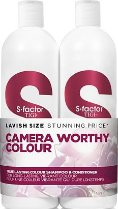 TIGI S-Factor True Lasting Colour Tween Duo balíček produktov pre farbené vlasy