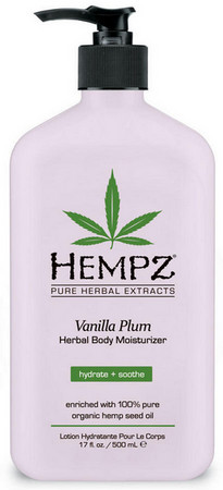 Hempz Vanilla Plum Herbal Body Moisturizer Log hydratačný telový krém