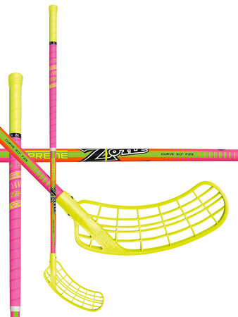 Floorball Stick Zone SUPREME Curve 3.0° 29 Crazy neon `16