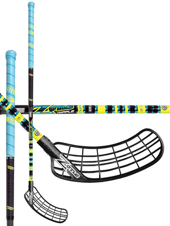 Florbalová hokejka Zone SUPREME Ripple Curve 1.0° 27 black/blue `16