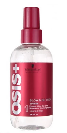 Objemový sprej SCHWARZKOPF OSIS Blow & Go Thick