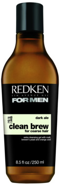 Redken Brews Clean Brew Dark Ale Shampoo hĺbkovo čistiace šampón pre silné vlasy