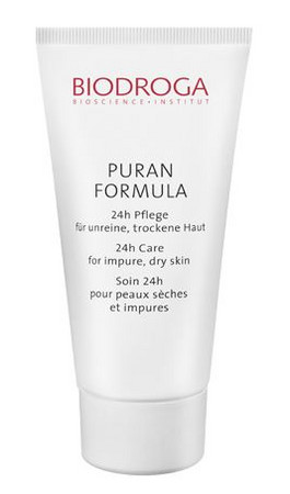 Biodroga Puran Formula 24-hour Care dry skin 24h care for impure, dry skin
