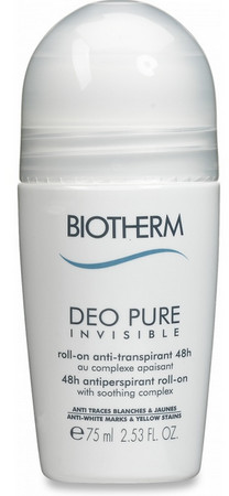 Biotherm Deo Pure Invisible Roll-on Anti-perspirant 48h guličkový antiperspirant
