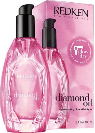 Redken Diamond Oil Glow Dry olej pre ochranu vlasov pri stylingu