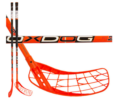 OxDog Fusion 26 neon orange round NB Florbalová hokejka
