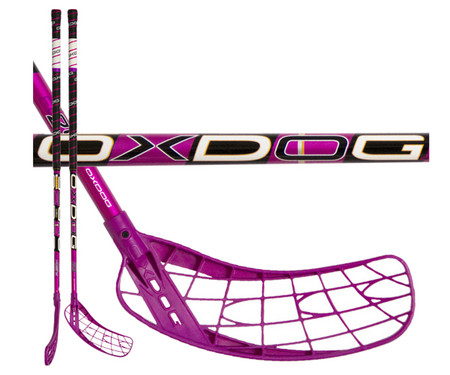 Florbalová hokejka Oxdog Fusion 29 pink 98 round NB `16
