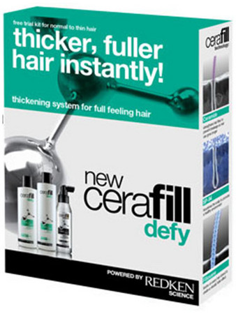 Redken Cerafill Defy Kit sada pre hustejšie vzhľad vlasov