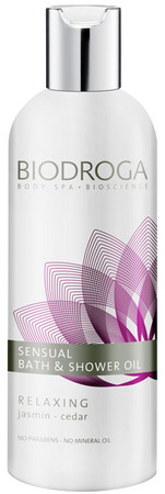 Biodroga Body Relaxing Sensual Bath & Shower Oil relaxačný kúpeľový a sprchový olej