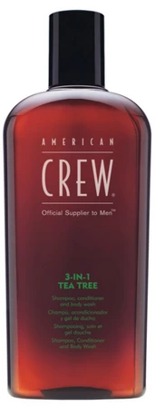 American Crew 3-in-1 Tea Tree pánský šampon 3v1 s vůní Tea Tree