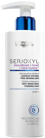 L'Oréal Professionnel Serioxyl Clarifying Shampoo for Very Senzitized Thinning Hair posilňujúci šampón pre veľmi citlivé rednúce vlasy