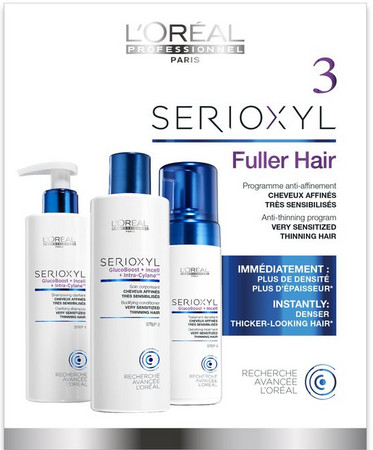 L'Oréal Professionnel Serioxyl Kit for Very Senzitized Thinning Hair sada prípravkov pre veľmi citlivé rednúce vlasy