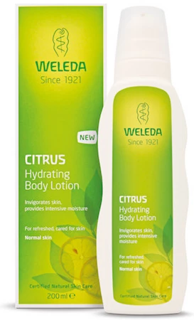 Weleda Citrus Hydrating Body Lotion Erfrischende Pflegelotion