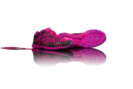 Salming Race Shoe Women Black/Pink Laufenschuhe