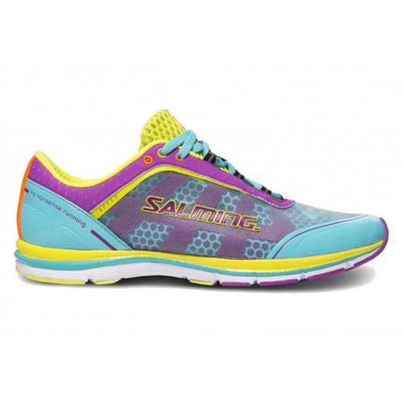 Salming Speed 3 Shoe Women Turquoise/Purple Běžecká obuv