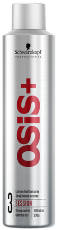 Schwarzkopf Professional OSiS+ Finish Session Extreme Hold Hairspray hairspray with extra strong fixation