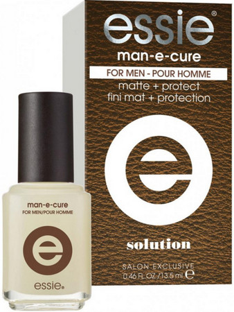 Essie Man E Cure ochranný lak na nehty pro muže s matným efektem