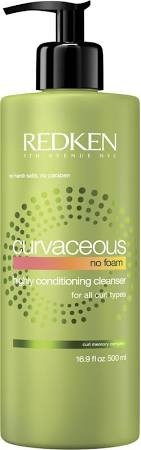 Redken Curvaceous No-foam Cleanser hloubkově vyživující šampon pro všechny typy kudrnatých vlasů