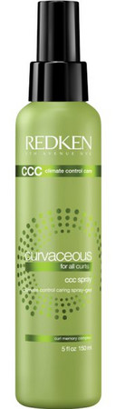 Redken Curvaceous CCC Spray stylingový sprej pre ochranu vlasov pred klimatickými zmenami