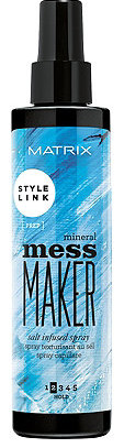 Matrix Style Link Mineral Mess Maker slaný sprej pro plážový vzhled
