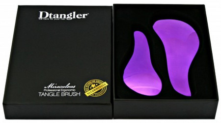 Dtangler Miraculous 2-Set gift package of two brushes