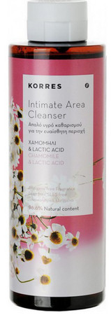 Korres Chamomile & Lactic Acid Intimate Area Cleanser emulze pro intimní hygienu