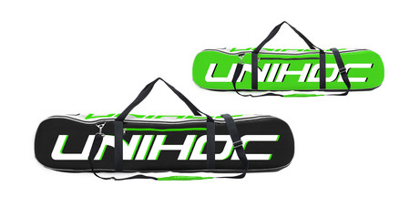 Unihoc Ultra dual case black/white/neon green (20 sticks) Toolbag