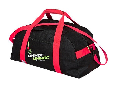 Unihoc Sportbag Crimson Line small black Sportovní taška