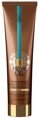 L'Oréal Professionnel Mythic Oil Crème Universelle univerzálny krém na vlasy s mandľovým a arganovým olejom