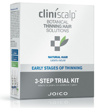 Joico 3-Step Trial Kit for Natural Hair Early Stages 3 fázový systém pro počáteční stádium řídnutí přírodních vlasů