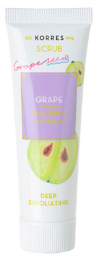 Korres Grape Scrub deep cleansing peeling with grapes