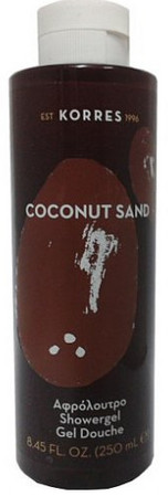 Korres Coconut Sand Showergel sprchový gél s vôňou kokosu