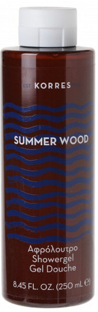 Korres Summer Wood Showergel sprchový gel s letní dřevěnou vůní