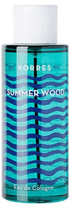 Korres Summer Wood Eau de Cologne telový sprej s vôňou dreva