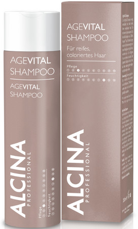 Alcina AgeVital Shampoo anti-aging šampon pro zralé, barvené vlasy