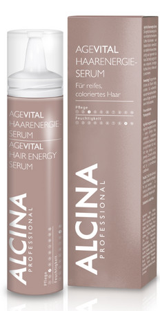 Alcina AgeVital Hair Energy Serum anti-aging starostlivosti pre zrelé, farbené vlasy
