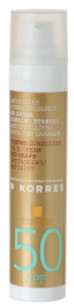 Korres Red Grape Tinted Sunscreen Face Cream SPF 50